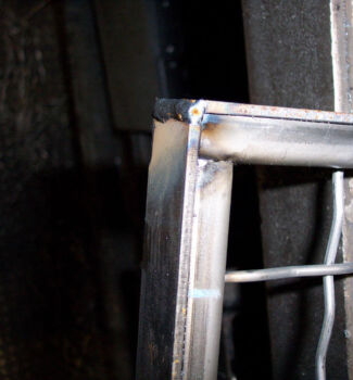 1" x 1/2" x 1/8" Channel Frame with 1" x 1/8" Flat Banding