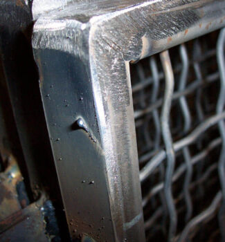 1" x 1/2" x 1/8" Channel Frame with 1" x 1/8" Flat Banding